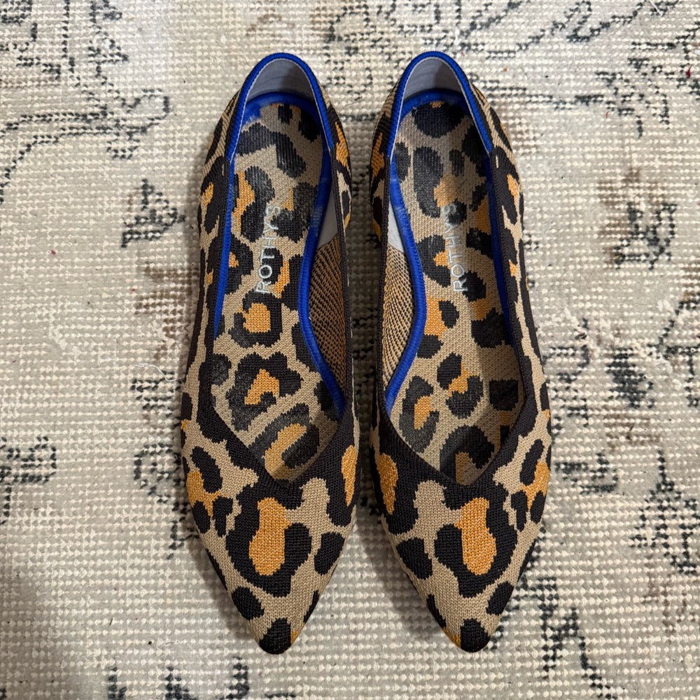 ROTHY’S Leopard Print Flats